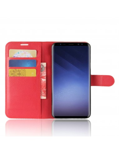Etui Samsung portefeuille Galaxy S9+ avec rangement cartes