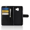 Etui Samsung pour Galaxy J4 2018 Simili-cuir Litchi