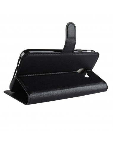 Etui Samsung pour Galaxy J4 2018 Simili-cuir Litchi