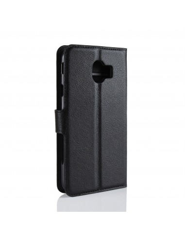 Etui Samsung pour Galaxy J4 2018 Simili-cuir Litchi
