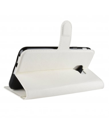 Etui Samsung pour Galaxy J4 2018 Simili-cuir Litchi