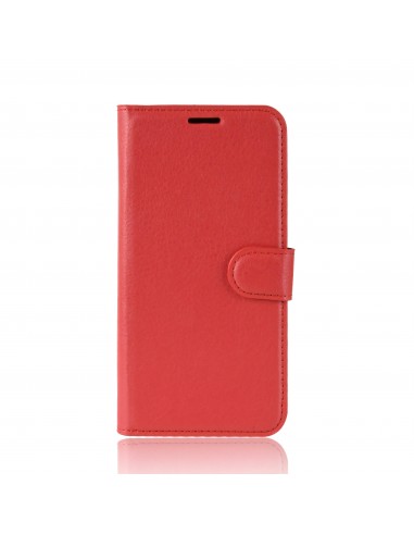 Etui Samsung pour Galaxy J4 2018 Simili-cuir Litchi