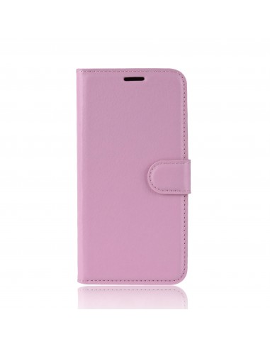 Etui Samsung pour Galaxy J4 2018 Simili-cuir Litchi