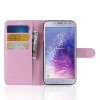 Etui Samsung pour Galaxy J4 2018 Simili-cuir Litchi