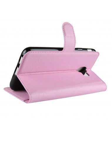 Etui Samsung pour Galaxy J4 2018 Simili-cuir Litchi