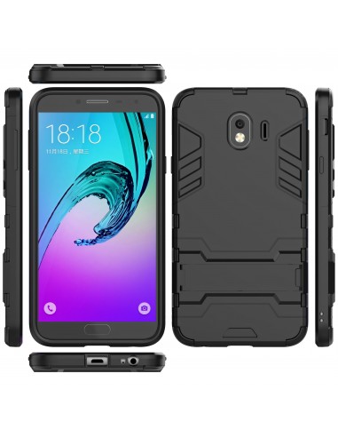 Coque antichoc Galaxy J4 2018 avec petit support Cool Guard