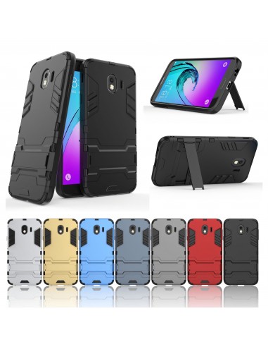 Coque antichoc Galaxy J4 2018 avec petit support Cool Guard