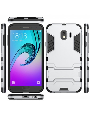 Coque antichoc Galaxy J4 2018 avec petit support Cool Guard