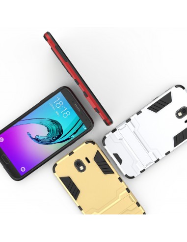 Coque antichoc Galaxy J4 2018 avec petit support Cool Guard