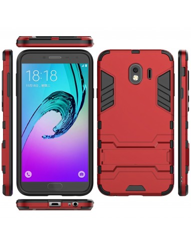 Coque antichoc Galaxy J4 2018 avec petit support Cool Guard