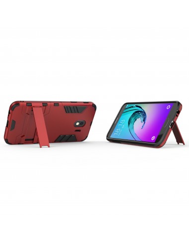 Coque antichoc Galaxy J4 2018 avec petit support Cool Guard