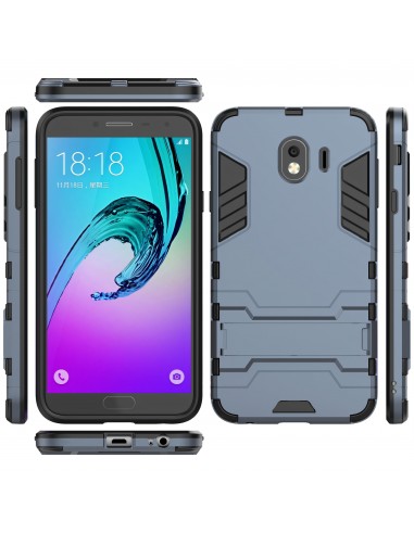 Coque antichoc Galaxy J4 2018 avec petit support Cool Guard