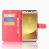 Etui Samsung portefeuille pour Galaxy J7 2018 avec rangement cartes