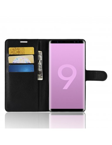Etui Samsung portefeuille pour Galaxy Note 9 avec rangement cartes