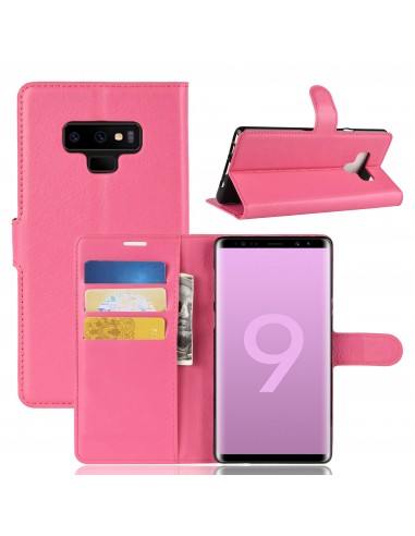 Etui Samsung portefeuille pour Galaxy Note 9 avec rangement cartes