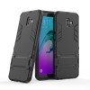 Coque antichoc Galaxy J6 Plus avec petit support Cool Guard Noir