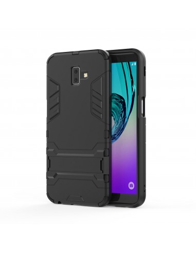 Coque antichoc Galaxy J6 Plus avec petit support Cool Guard