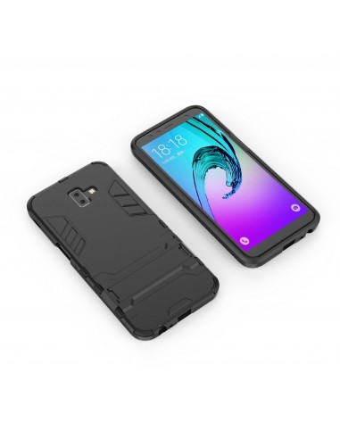 Coque antichoc Galaxy J6 Plus avec petit support Cool Guard