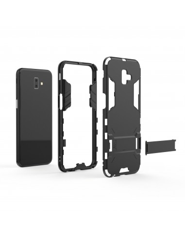 Coque antichoc Galaxy J6 Plus avec petit support Cool Guard