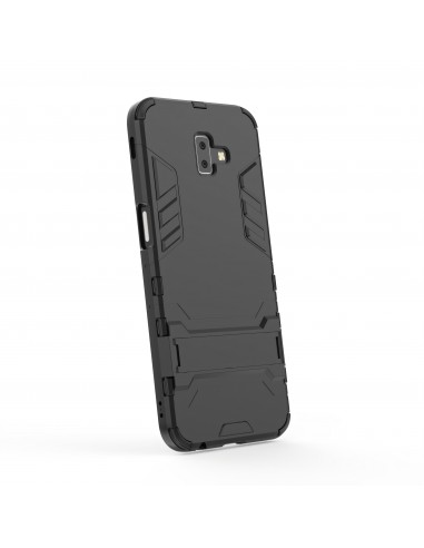 Coque antichoc Galaxy J6 Plus avec petit support Cool Guard