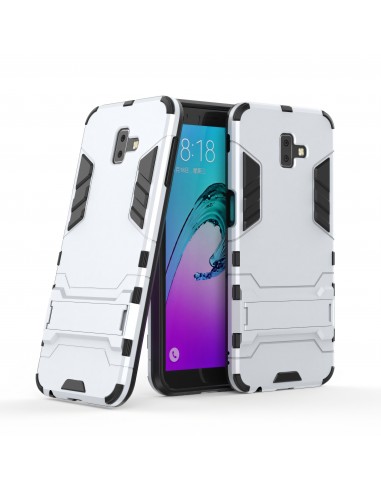 Coque antichoc Galaxy J6 Plus avec petit support Cool Guard