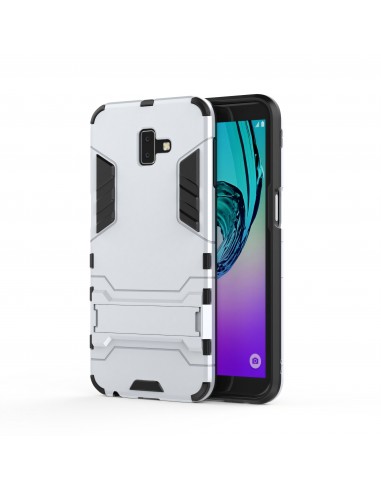 Coque antichoc Galaxy J6 Plus avec petit support Cool Guard