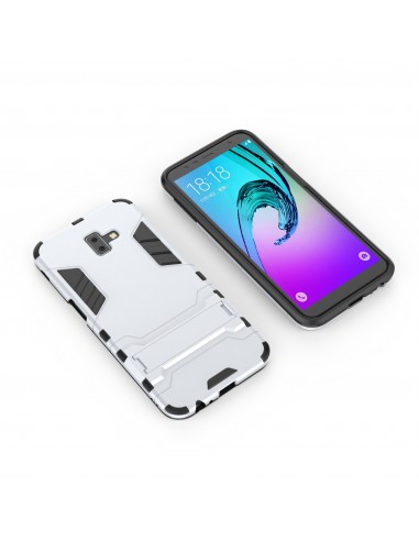 Coque antichoc Galaxy J6 Plus avec petit support Cool Guard
