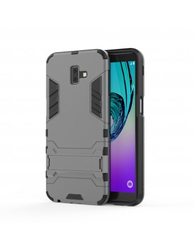 Coque antichoc Galaxy J6 Plus avec petit support Cool Guard