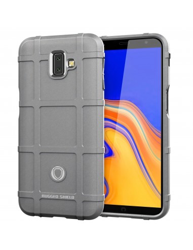 Coque silicone antichoc Galaxy J6 Plus Square grid