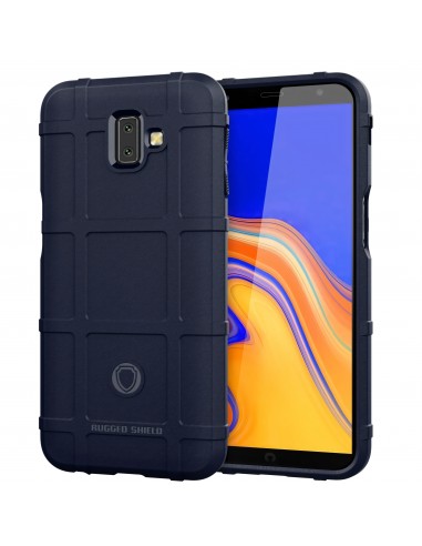 Coque silicone antichoc Galaxy J6 Plus Square grid