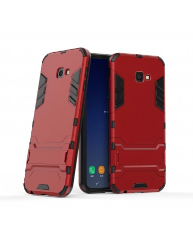 Coque antichoc Galaxy J4+ avec petit support Cool Guard