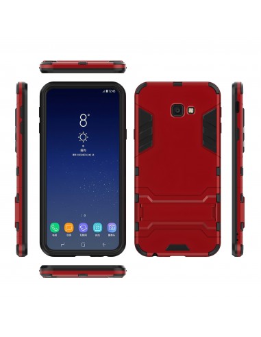 Coque antichoc Galaxy J4+ avec petit support Cool Guard
