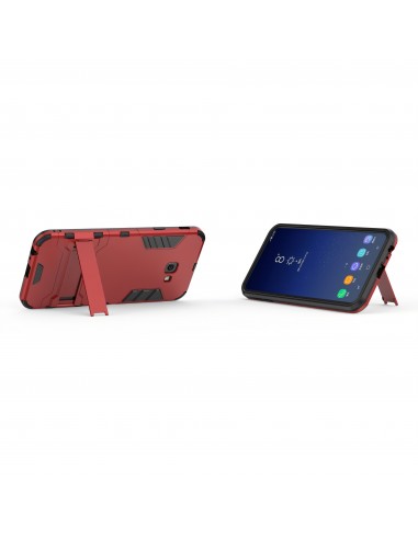Coque antichoc Galaxy J4+ avec petit support Cool Guard