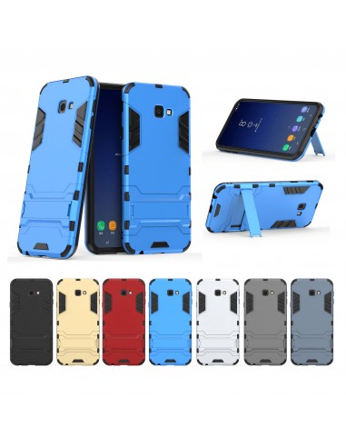 Coque antichoc Galaxy J4+ avec petit support Cool Guard