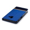 Etui Samsung portefeuille pour Galaxy J6+ et Galaxy J6 Prime avec tissu extérieur