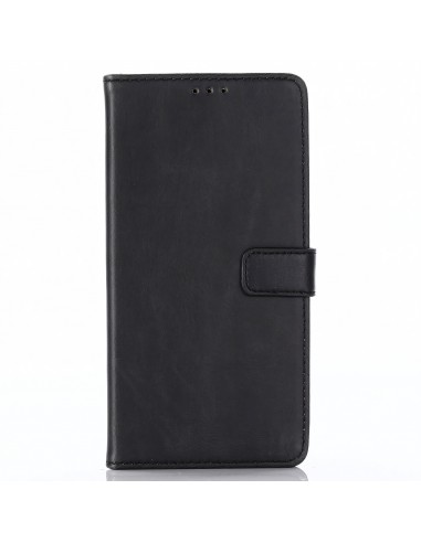 Etui Samsung portefeuille pour Galaxy J6+ simili cuir