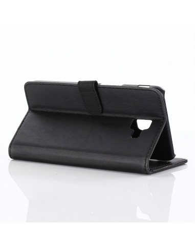 Etui Samsung portefeuille pour Galaxy J6+ simili cuir