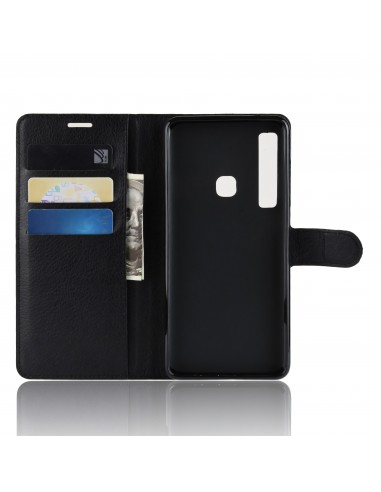 Etui Samsung portefeuille magnetique pour Galaxy A9 2018