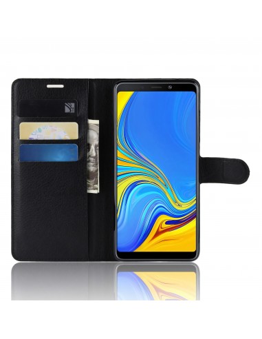 Etui Samsung portefeuille magnetique pour Galaxy A9 2018