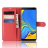 Etui Samsung portefeuille magnetique pour Galaxy A9 2018