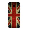 Coque silicone fantaisie Samsung Galaxy J6 Plus Drapeau Britannique Rouge