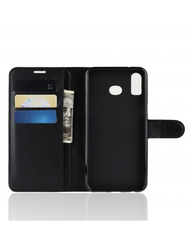 Etui Samsung portefeuille magnetic pour Samsung Galaxy A6s