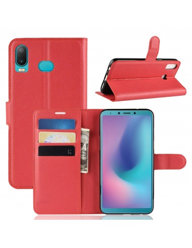 Etui Samsung portefeuille magnetic pour Samsung Galaxy A6s
