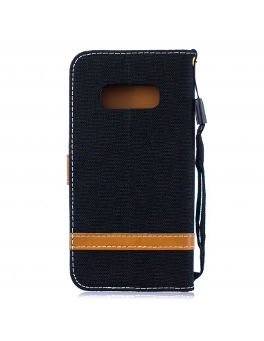 Etui Samsung portefeuille Galaxy S10E Tissus