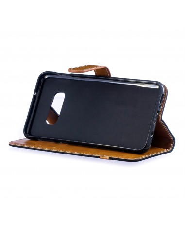 Etui Samsung portefeuille Galaxy S10E Tissus