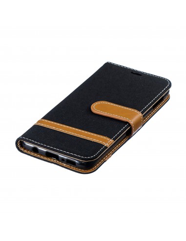 Etui Samsung portefeuille Galaxy S10E Tissus