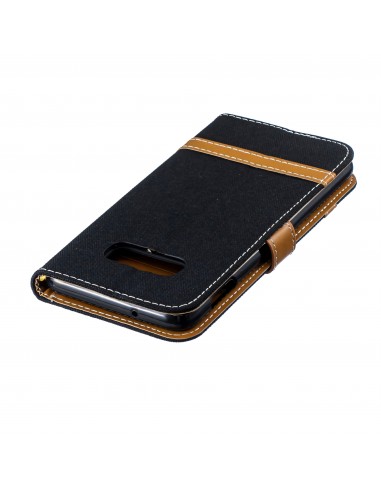 Etui Samsung portefeuille Galaxy S10E Tissus