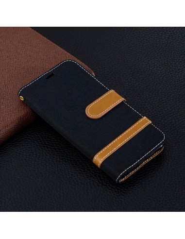 Etui Samsung portefeuille Galaxy S10E Tissus