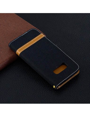 Etui Samsung portefeuille Galaxy S10E Tissus