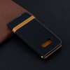 Etui Samsung portefeuille Galaxy S10E Tissus